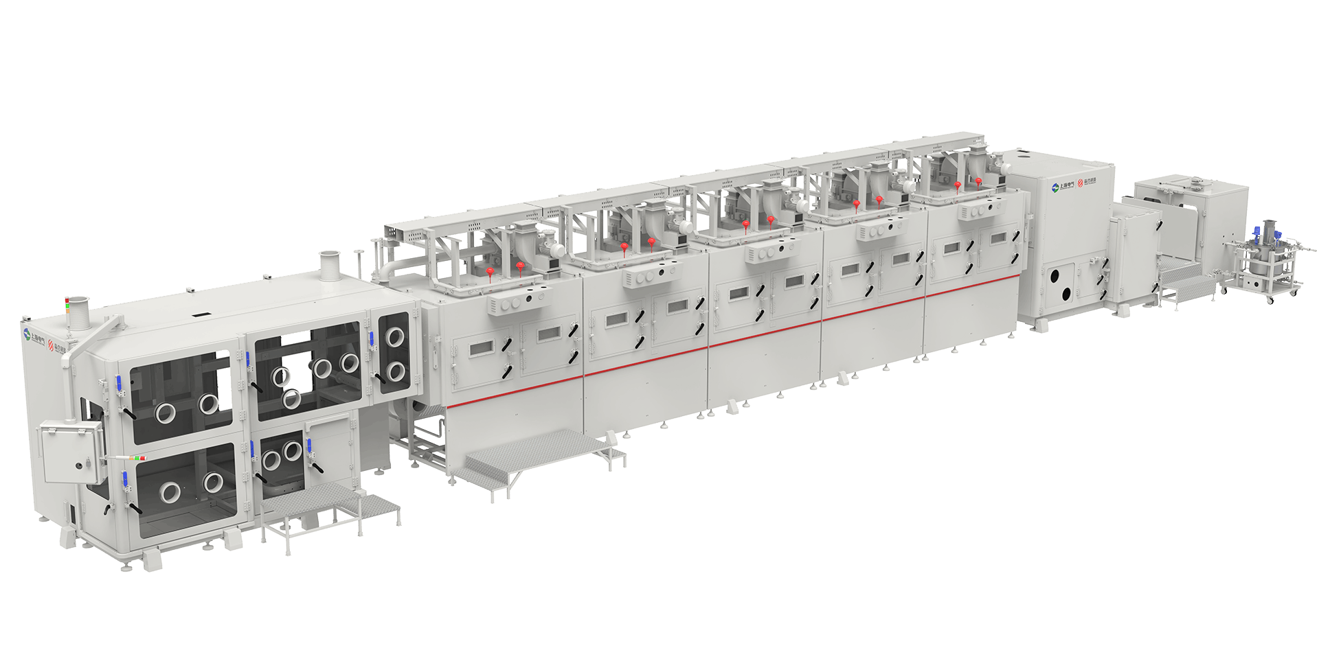 Wet-process solid-state battery equipment